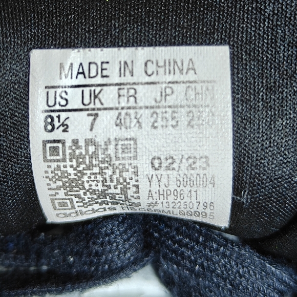 Adidas ADISTAR CS 2.0 Black White Sneakers Women's Running Shoes Size 8.5 - Picture 12 of 12